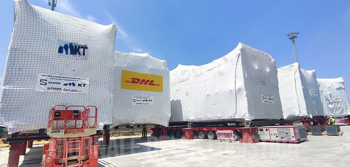 DHL Global Forwarding per un carico speciale di Saipem da Ravenna in Angola