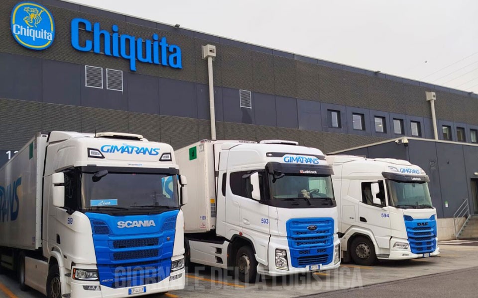 Chiquita viaggia su mezzi GI.MA.TRANS Chiquita GI.MA.TRANS