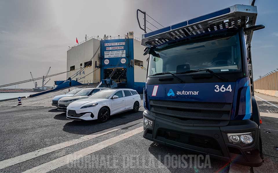 BYD sceglie Gioia Tauro come hub logistico per il Centro-Sud Italia affidandosi ad Automar