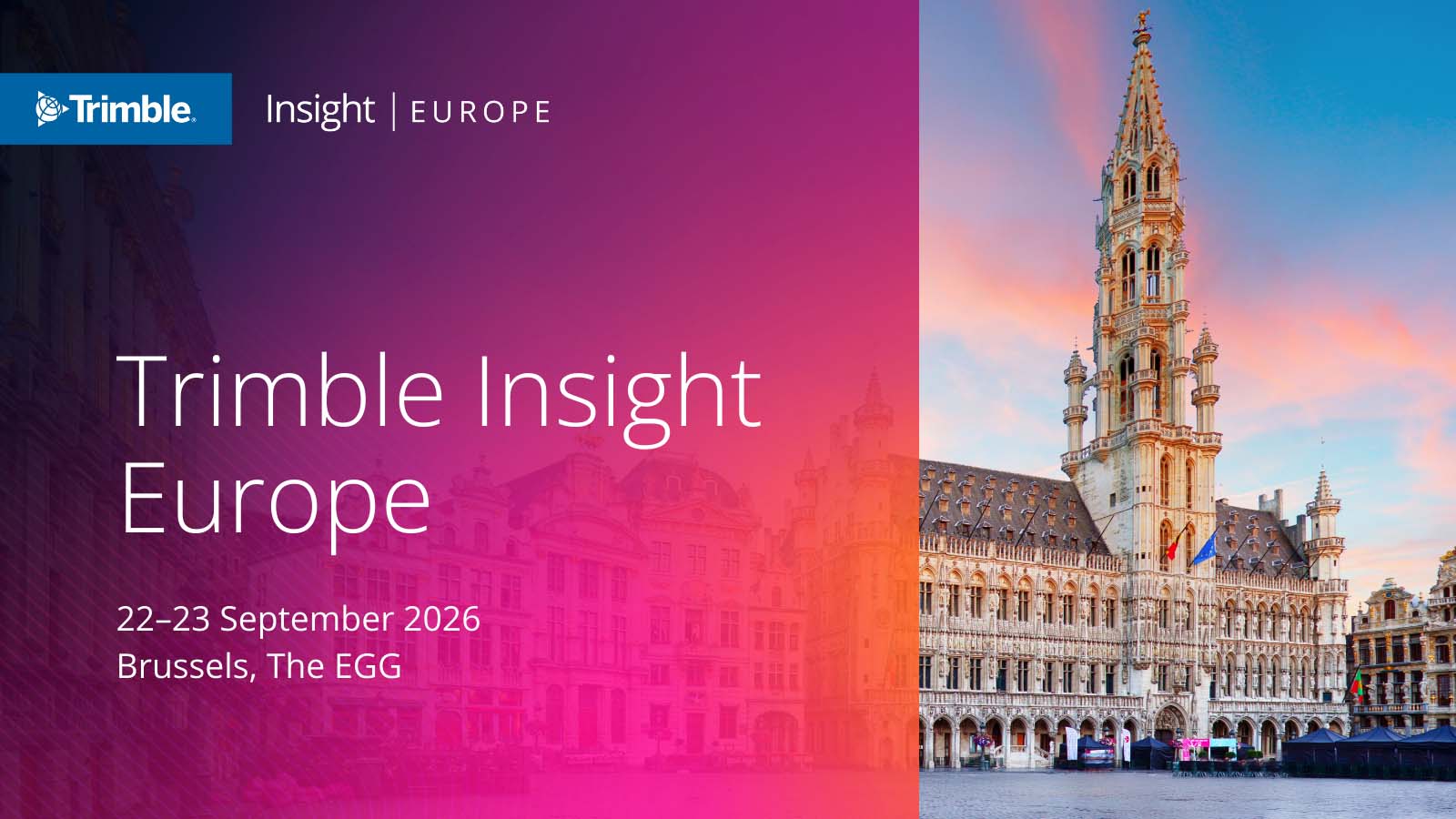 Trimble Insight Europe 2026